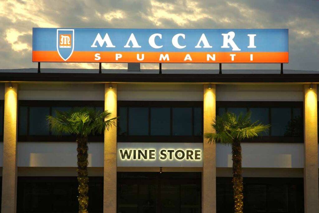 Cassonetto luminoso, lightbox; San Vendemiano